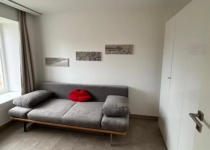 Haubentaucher Mit Meerblick